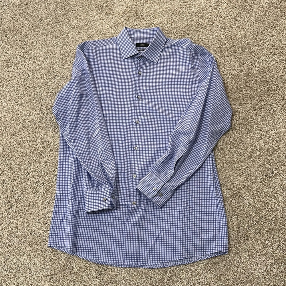 Hugo Boss Sharp Fit Dress Shirt 16x32/33